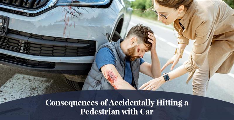 Accidentally Hitting a Pedestrian with Car